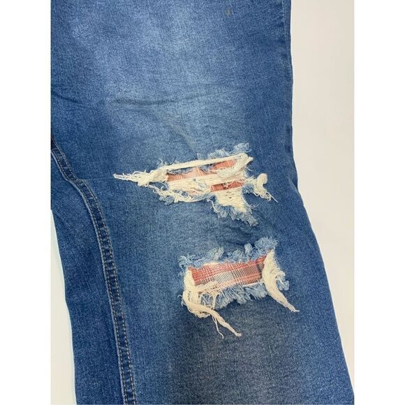 C Est. 1946 Denim Women’s Cotton Stretch Distressed Jeans Blue Sz 20W - Picture 5 of 8